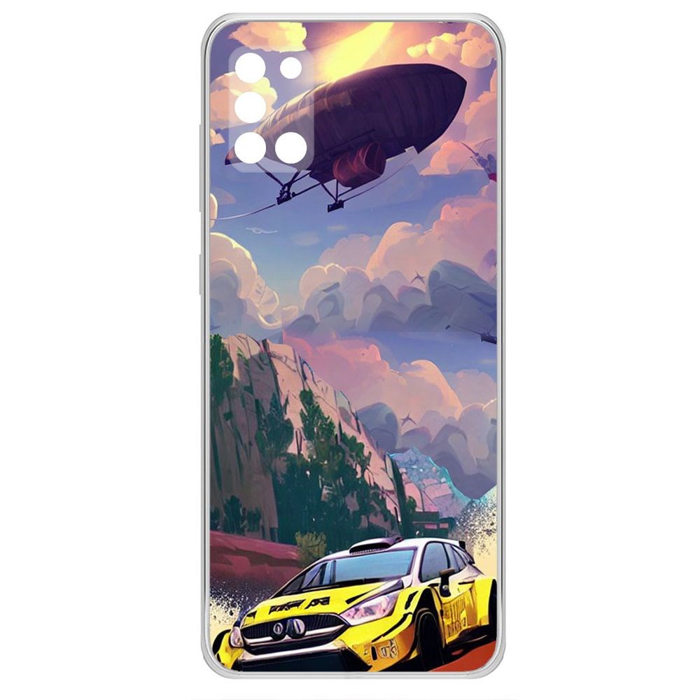 

Чехол-накладка Krutoff Clear Case Гонка для Samsung Galaxy A31 (A315)
