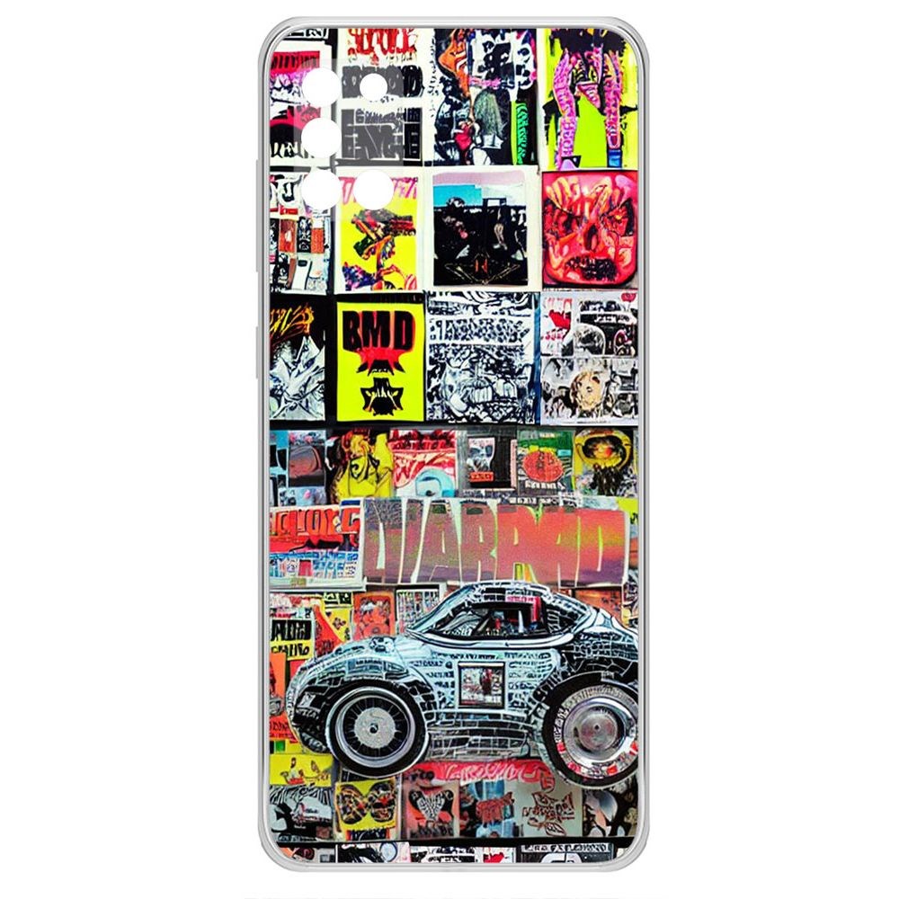 

Чехол-накладка Krutoff Clear Case Автопамфлет для Samsung Galaxy A31 (A315)