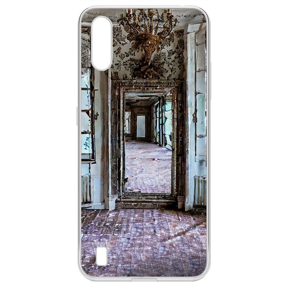 

Чехол-накладка Krutoff Clear Case Заброшенный особняк для Samsung Galaxy A01 (A015)