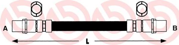 

Шланг Тормозной Передний L,R BREMBO t85040