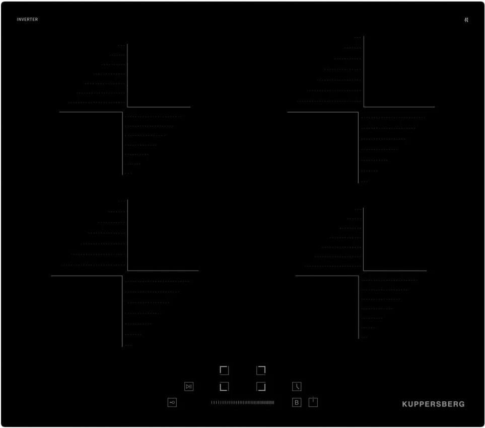 

Индукционная стеклокерамич. панель Kuppersberg ICI 604, ICI 604