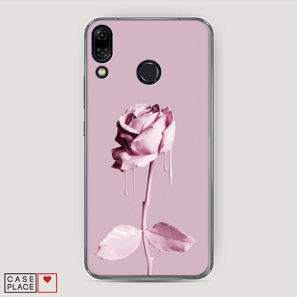 фото Чехол awog "роза в краске" для asus zenfone 5 ze620kl