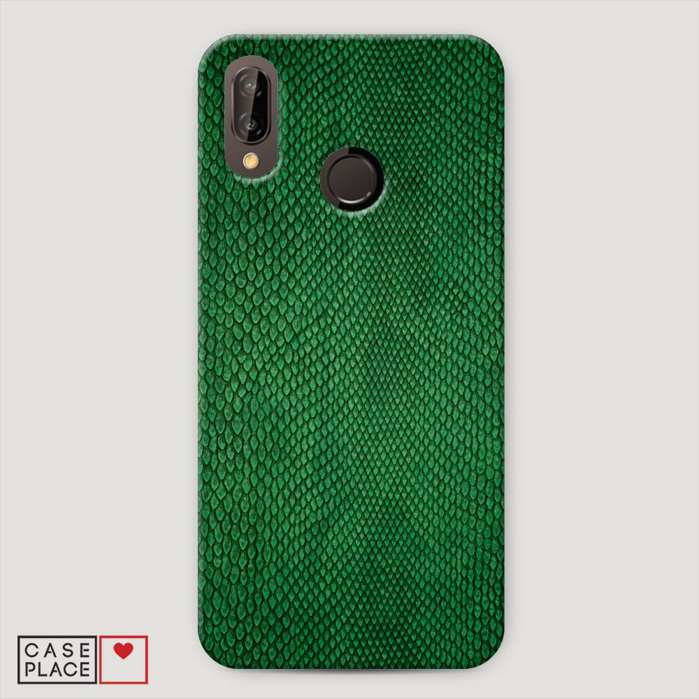 

Чехол Awog "Изумрудная змея" для Huawei P20 Lite, 64420-2