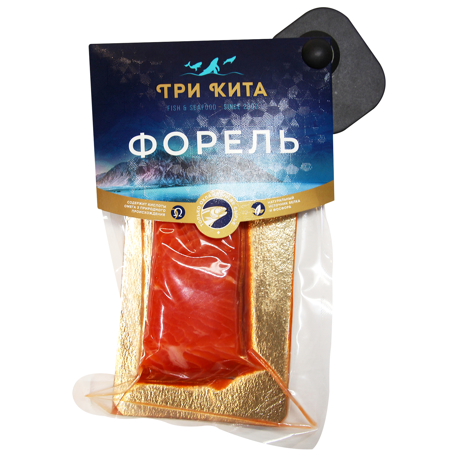 

Форель Три Кита соленая филе кусочки с кожей 130 г