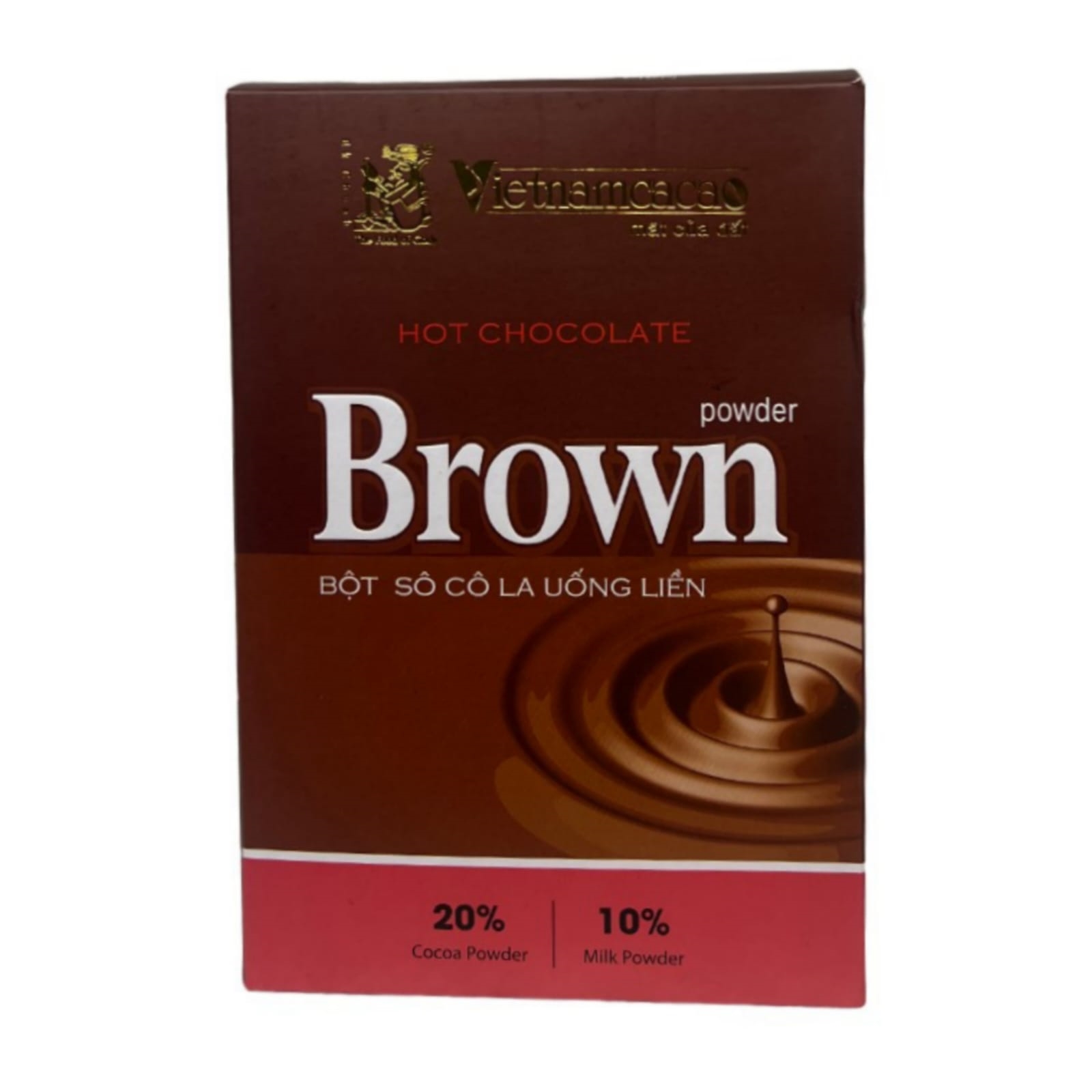 Горячий шоколад Vietnamcacao Brown растворимый, 15 саше, 300 г