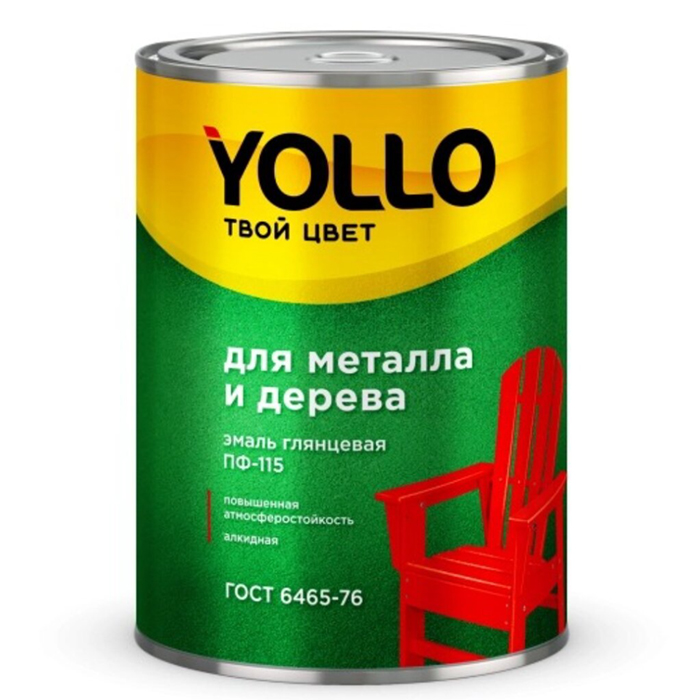 

Эмаль YOLLO, ПФ-115, голуб, 0,9 кг