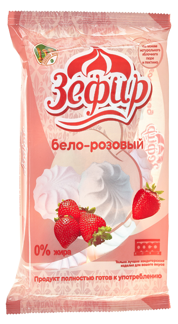 

Зефир БосаНова КК Бело-розовый 230 г