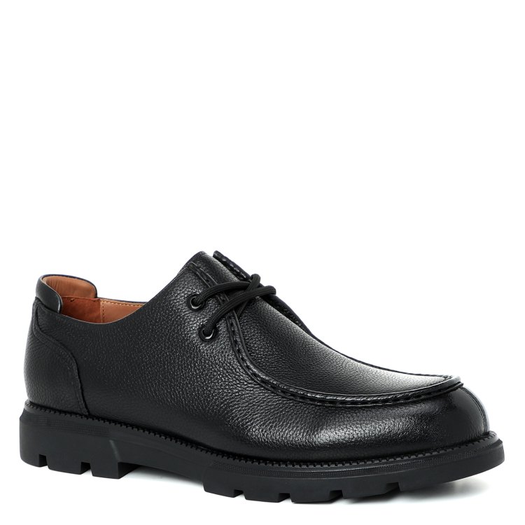

Полуботинки мужские Tendance MY2158-01 черные 45 EU, Черный, MY2158-01