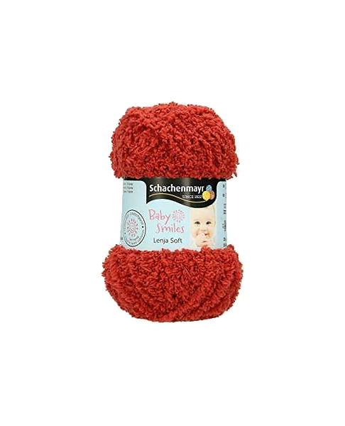 

Пряжа Schachenmayr 9807560 Lenja Soft Baby Smiles (01039), Красный, Lenja Soft