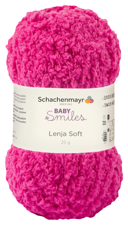 

Пряжа Schachenmayr 9807560 Lenja Soft Baby Smiles (01036, pink), Розовый, Lenja Soft