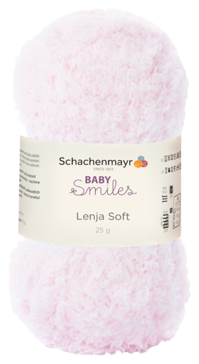 

Пряжа Schachenmayr 9807560 Lenja Soft Baby Smiles (01035, rosa), Розовый, Lenja Soft