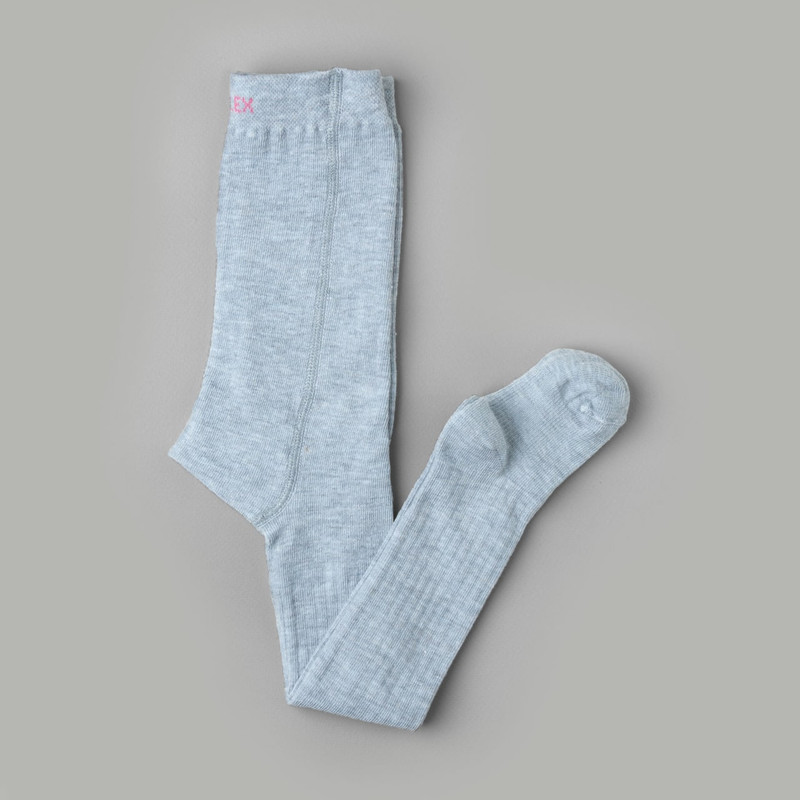 

Колготки детские Alex Textile КТ-306, рубчик светло-серый,, КТ-306