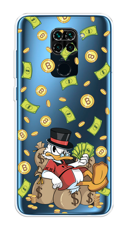 

Чехол на Xiaomi Redmi 10X, Xiaomi Redmi Note 9 "Скрудж Макдак в красном", 38250-1