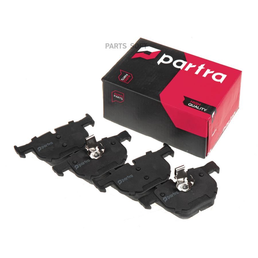 

PARTRA BP6167 Колодки тормозные дисковые BMW E60 1шт