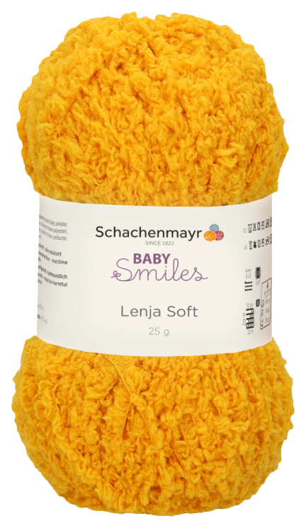 

Пряжа Schachenmayr 9807560 Lenja Soft Baby Smiles (01027, goldmarie), Горчичный, Lenja Soft