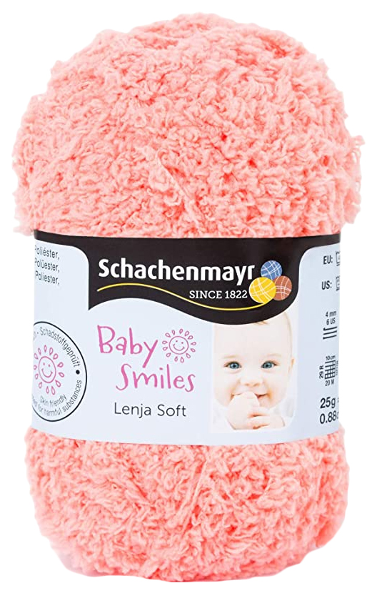 

Пряжа Schachenmayr 9807560 Lenja Soft Baby Smiles (01024, apricot), Коралловый, Lenja Soft