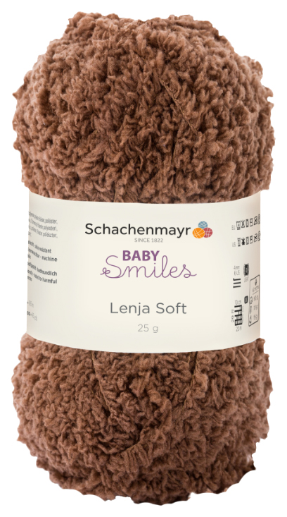 Пряжа Schachenmayr 9807560 Lenja Soft Baby Smiles (01011, teddy)