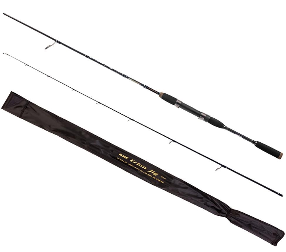 

Спиннинг штекерный угольный 2 колена Akara Erion Jig TX-30 (3-12) 1,98 м, Erion Jig TX-30
