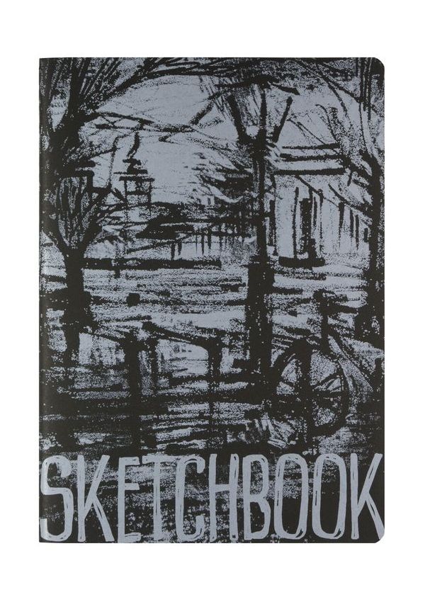 

Блокнот скетчбук SKETCHBOOK BV, 179х250 мм, 60Л черный 80 ГР в ассортименте, 3-582/02