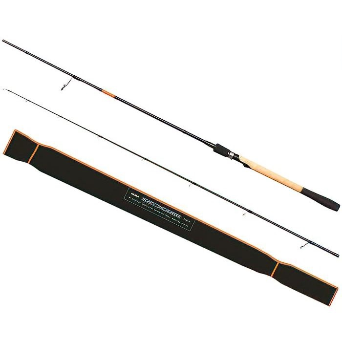 

Спиннинг штекерный угольный 2 колена Akara Black Hunter (7-32) M702 2,1 м, Black Hunter
