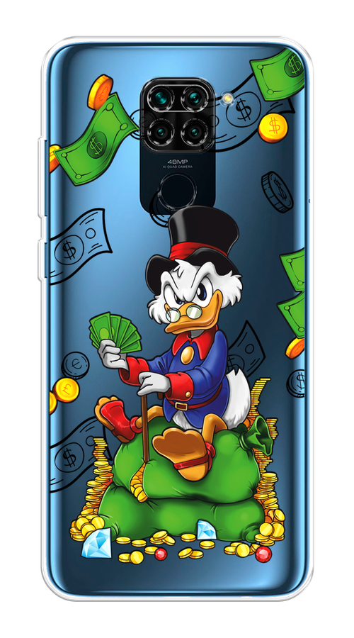 

Чехол на Xiaomi Redmi 10X, Xiaomi Redmi Note 9 "Scrooge Richness", Черный;синий;зеленый, 38250-1