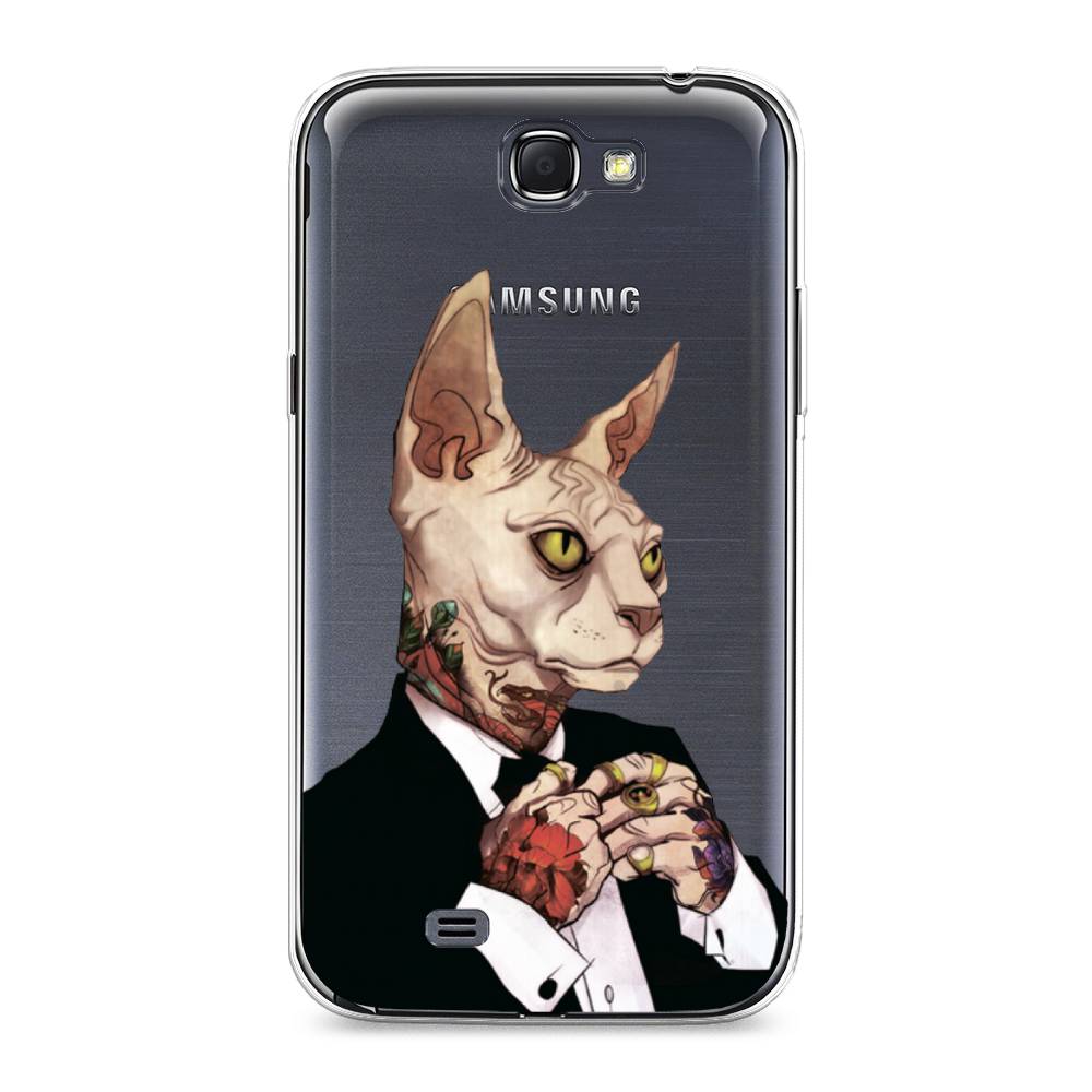 

Чехол Awog на Samsung Galaxy Note 2 / Самсунг Note 2 "Татуированный сфинкс", Бежевый;черный;красный, 23250-7