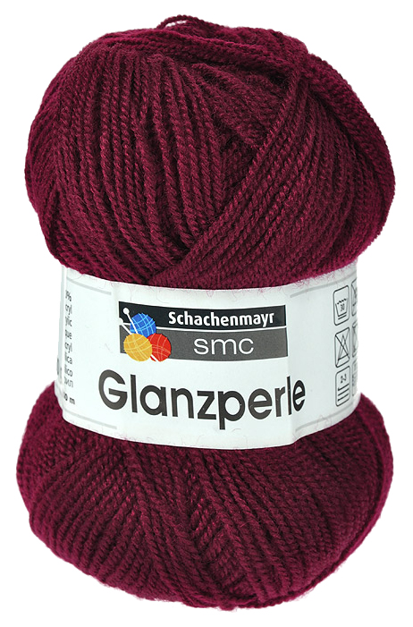 

Пряжа Schachenmayr 9801241 Glanzperle (01429, amarena), Glanzperle