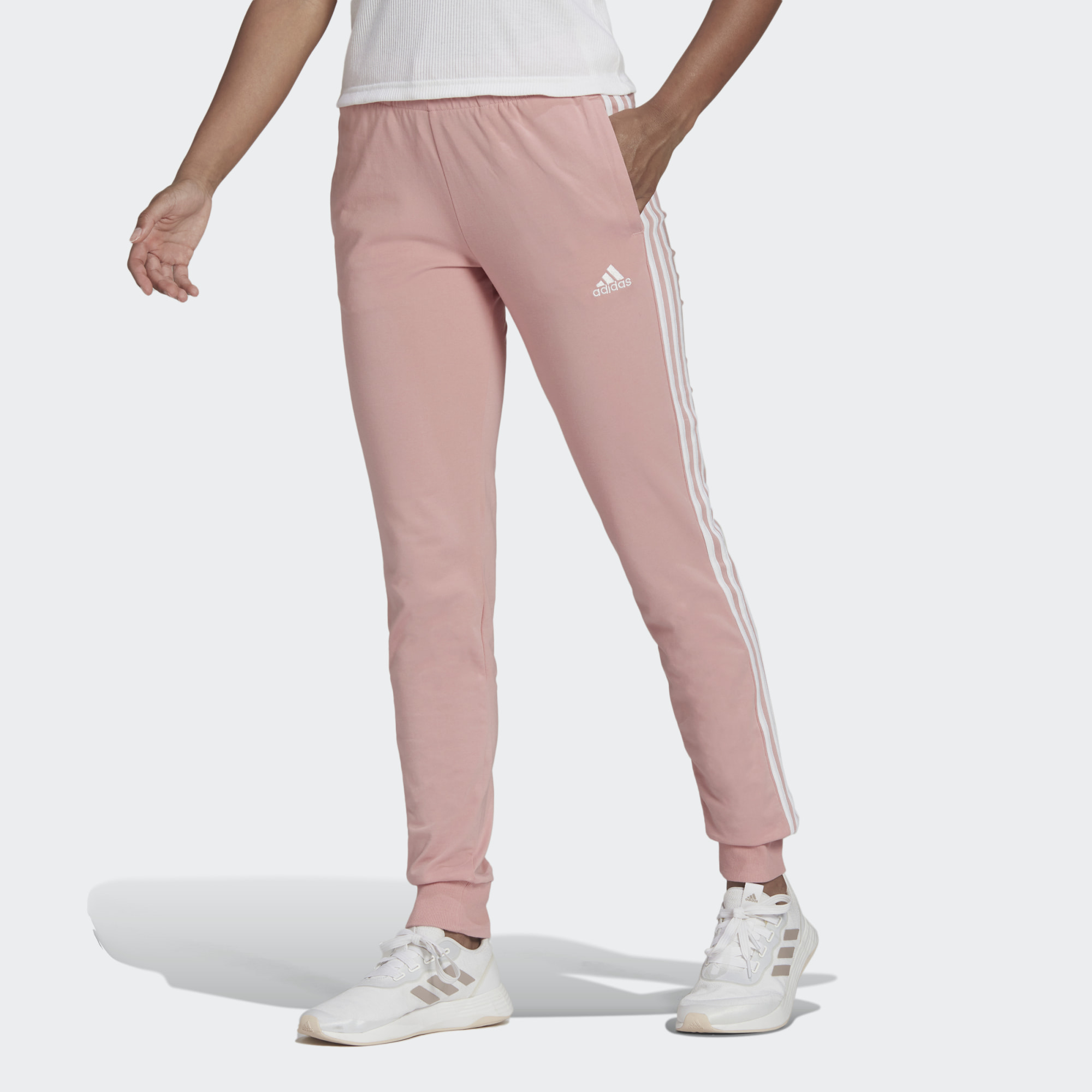 

Брюки женские Adidas HD4272 фиолетовые L, HD4272