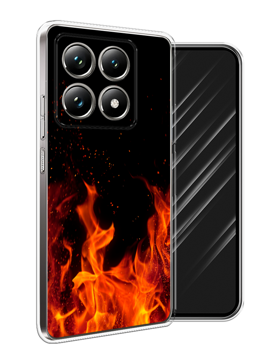 

Чехол Awog на Xiaomi 14T Pro "Все в огне", Оранжевый;черный, 323450-1