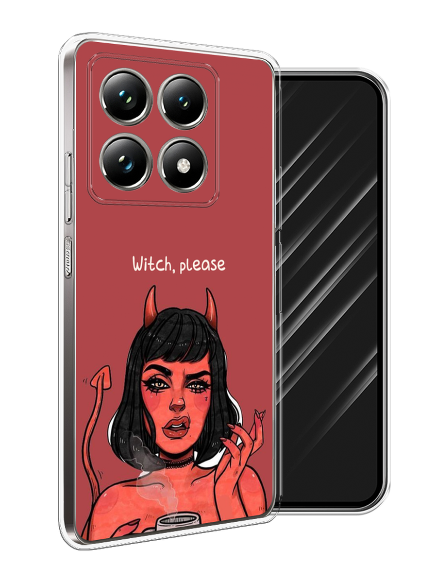 

Чехол Awog на Xiaomi 14T Pro "Evil Girl", Бордовый;черный, 323450-1