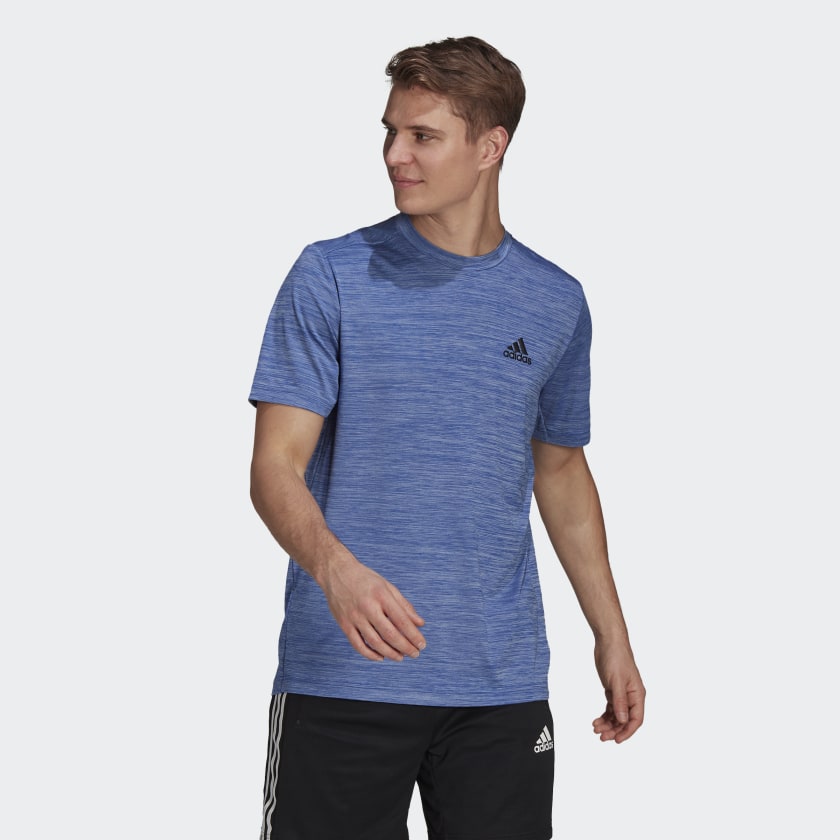 фото Футболка мужская adidas gm2139 синяя 2xl