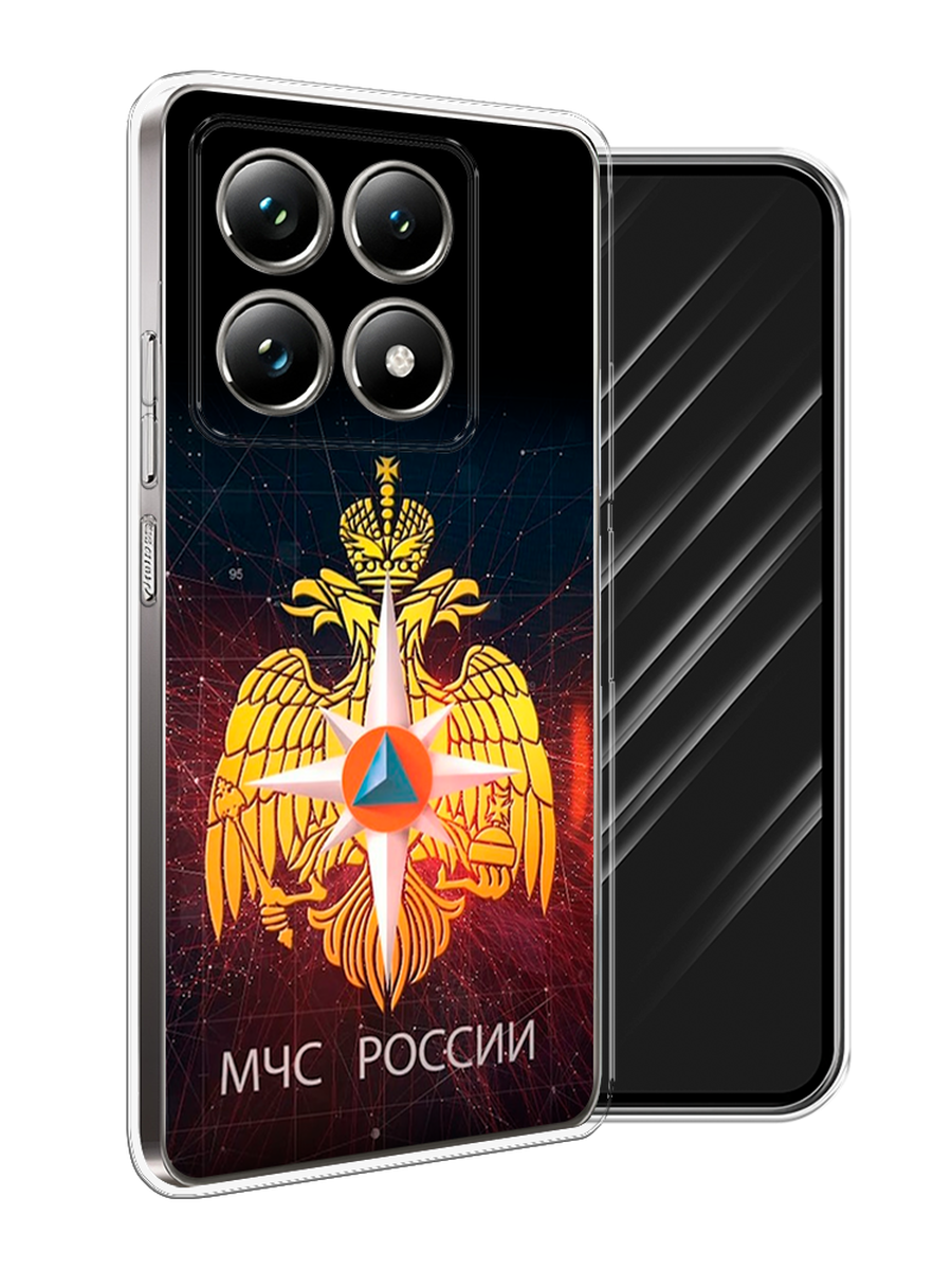 

Чехол Awog на Xiaomi 14T Pro "МЧС России", Черный;желтый;красный, 323450-1