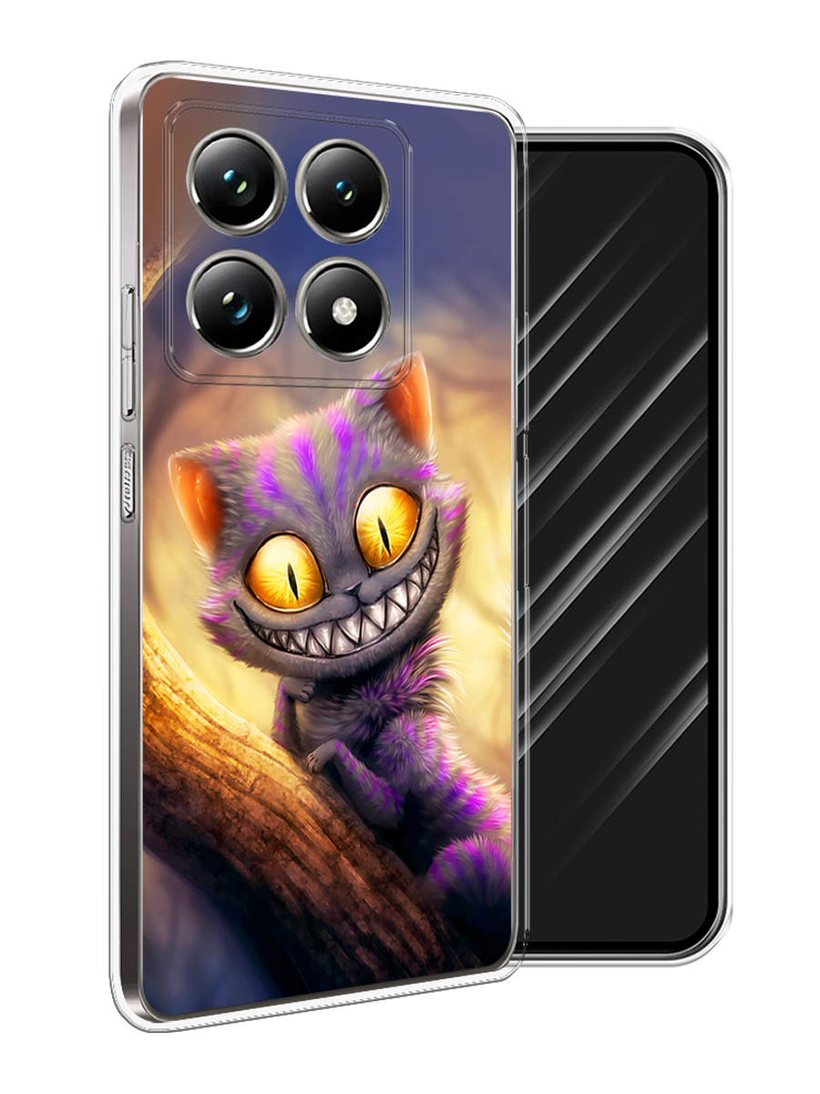 

Чехол Awog на Xiaomi 14T Pro "Cheshire Cat", Фиолетовый;желтый, 323450-1