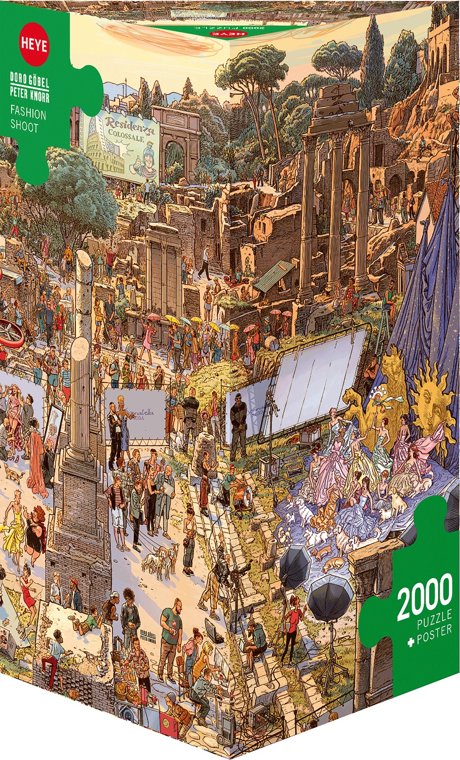 

Пазл Heye Модная съемка 2000 деталей, Модная съемка