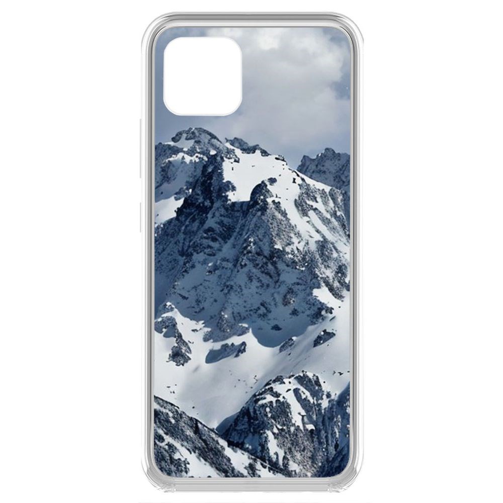 

Чехол-накладка Krutoff Clear Case Горы для Realme C11