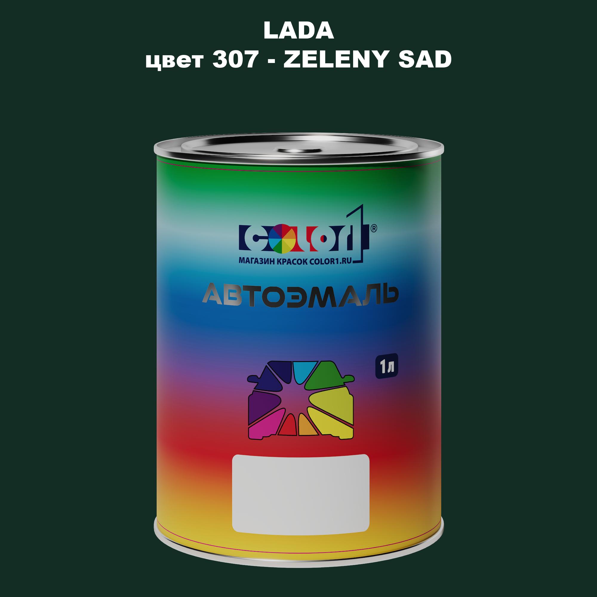 

Автомобильная краска COLOR1 для LADA, цвет 307 - ZELENY SAD/GREEN GARDEN, Прозрачный