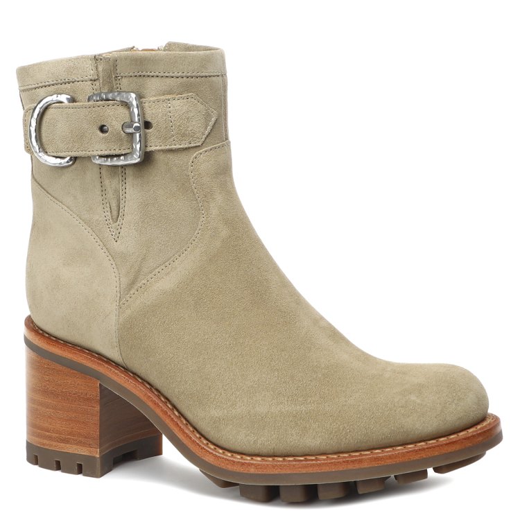 Ботильоны женские Free Lance JUSTY 7 SM GE BUCKLE зеленые 37 EU