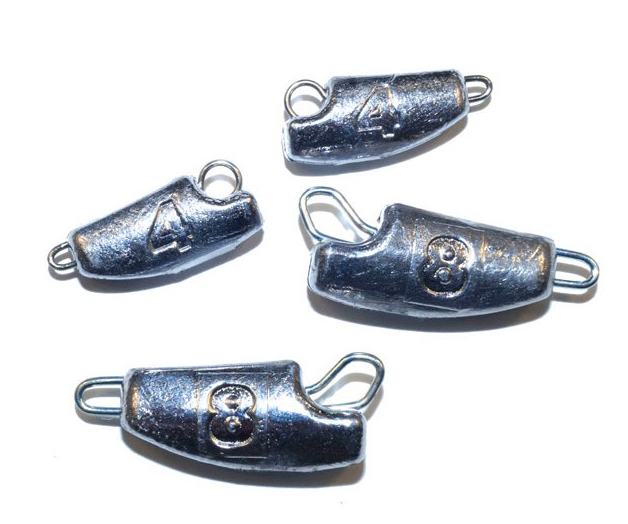 

Грузила рыболовные Cargo Чебурашка Проходимец 30г 6шт, Серебристый, Чебурашка проходимец