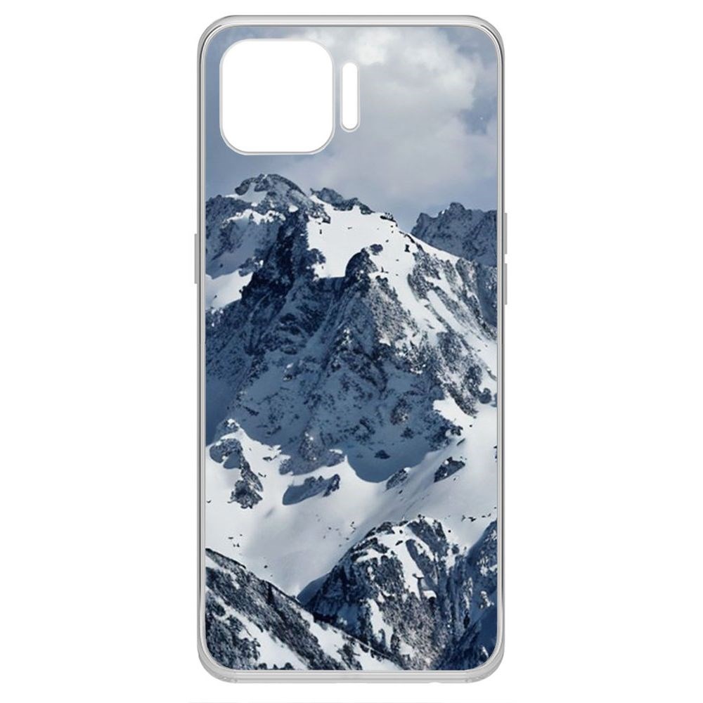 

Чехол-накладка Krutoff Clear Case Горы для Oppo Reno4 Lite
