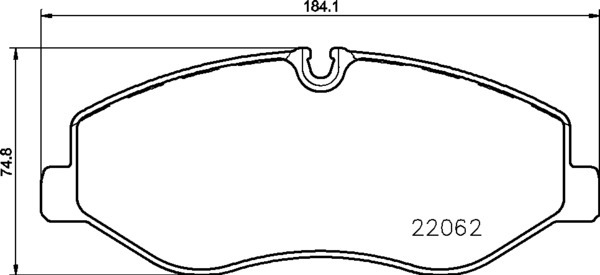 

Тормозные колодки brembo передние p50129