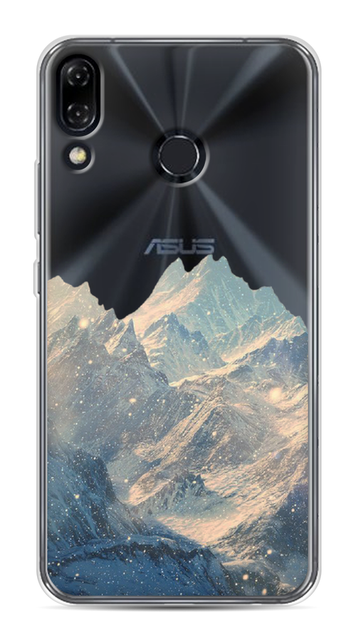 

Чехол Awog на Asus Zenfone 5 ZE620KL "Горы арт 2", Серый, 43350-10