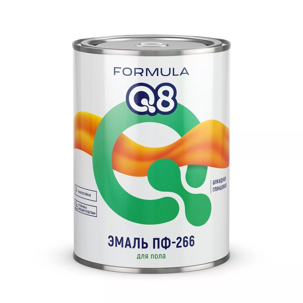 

Эмаль Formula Q8, ПФ-266, светло-ореховая, 0.9 кг, Коричневый