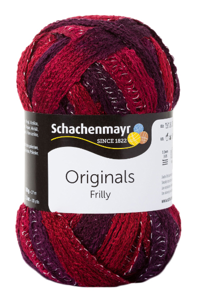 фото Пряжа schachenmayr 9807708 frilly original coats (00084, blackberry mix)