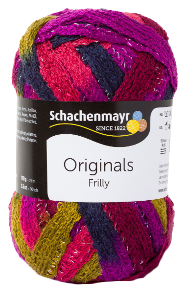 фото Пряжа schachenmayr 9807708 frilly original coats (00082, passion fruit mix)