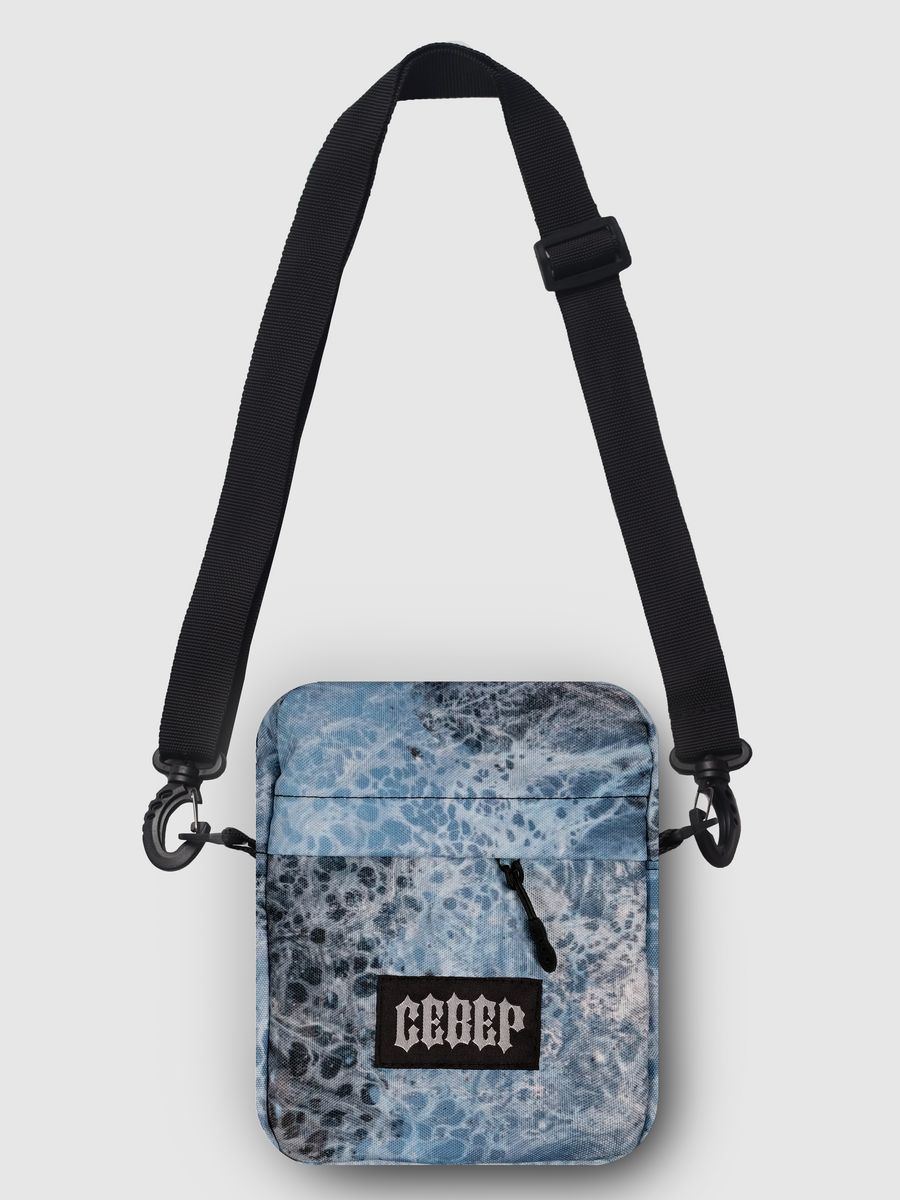 

Сумка унисекс Severclothing B-WindowFrost, серый, B-WindowFrost