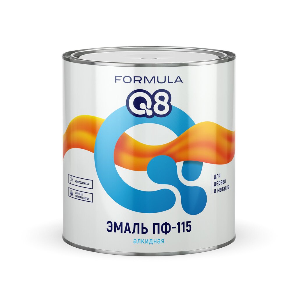 

Эмаль Formula Q8, ПФ-115, вишня, 2.8 кг