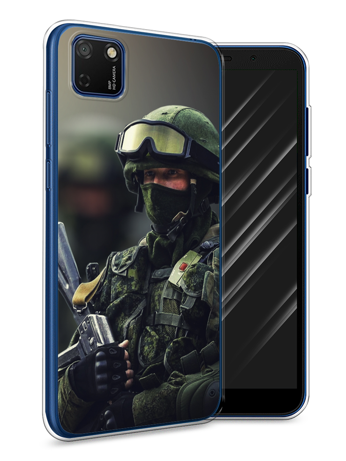 

Чехол Awog на Honor 9S "Солдат", Зеленый;серый, 6102650-5