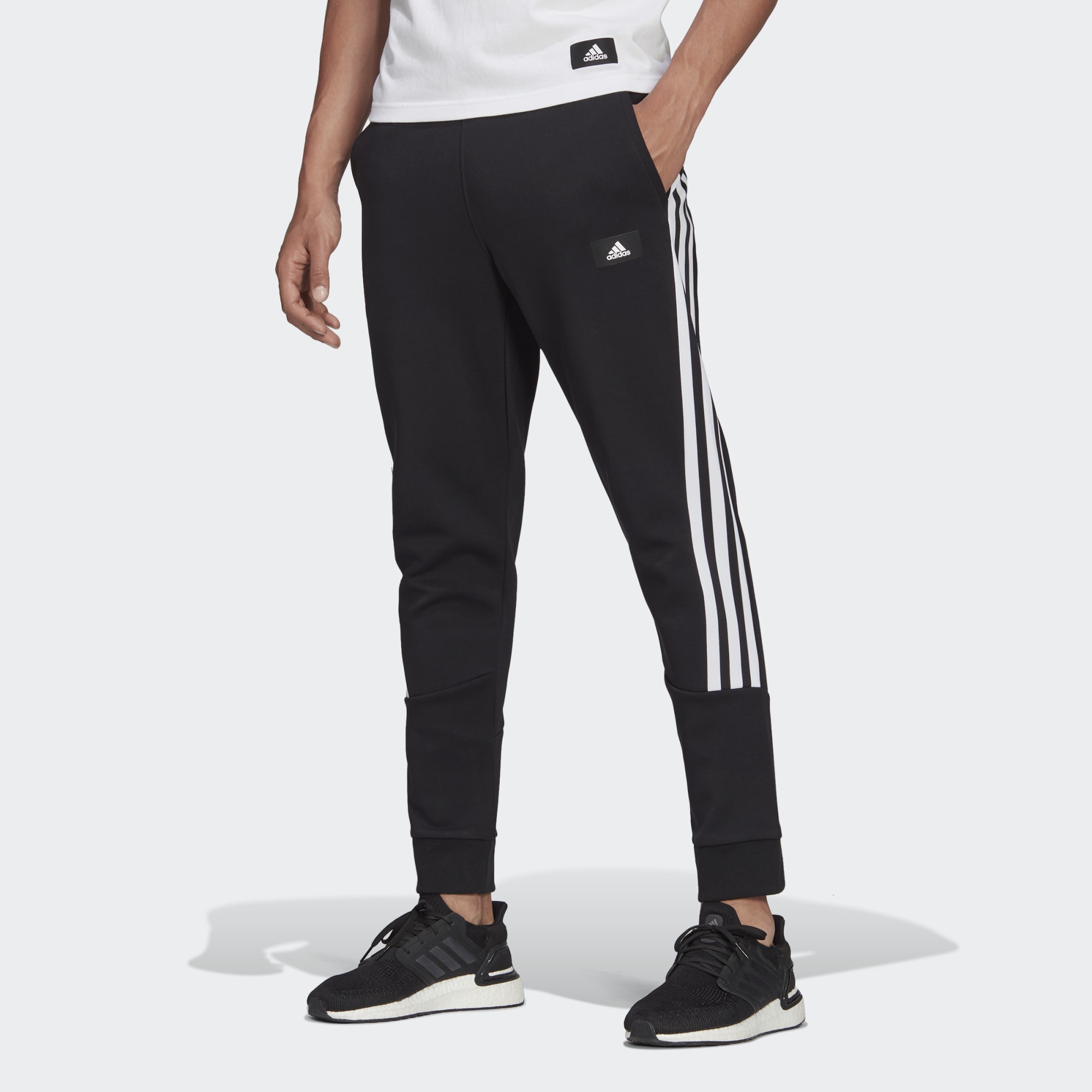 

Брюки мужские Adidas H46533 черные M, H46533