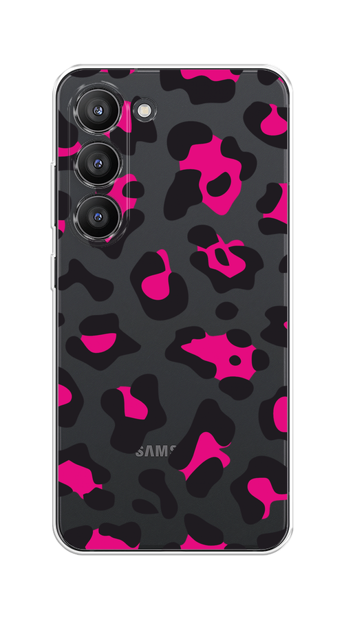 

Чехол на Samsung Galaxy S23 5G "Pink cow spots", Черный;розовый, 2107350-1