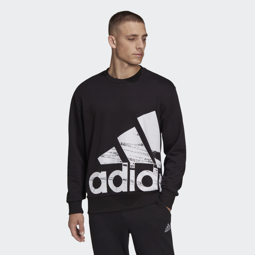 

Свитшот мужской Adidas HE1781 черный L, HE1781